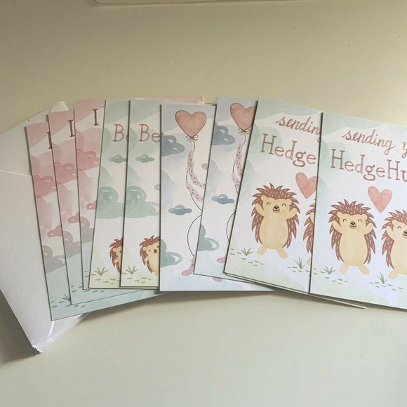 Slumberkins Scarlet Hedgehog Mini Silken Plush Valentine Bag Limited Ed New - Picture 8 of 8